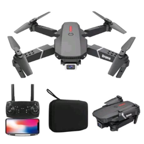 DRON E88 Pro 4K con cámara HD + estuche