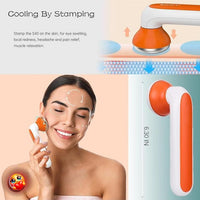Ice Hammer Masajeador Facial Anti-Ojeras - Efecto Frío 3 Min