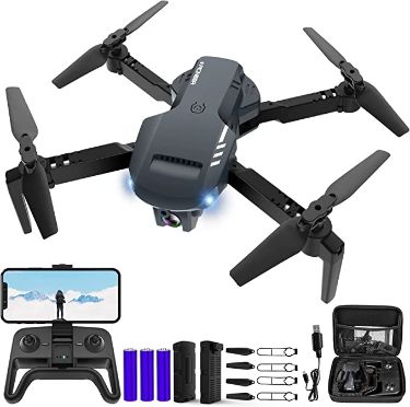 DRON E88 Pro 4K con cámara HD + estuche